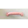 Poignée Acier rose pastel