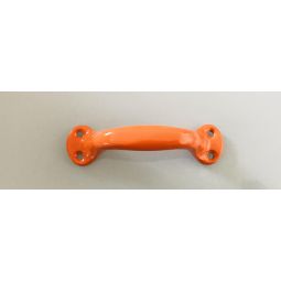 Poignée Acier orange pastel