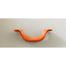 Poignée Acier orange pastel