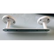 Porte manteau 2 patères blanc