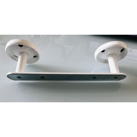 Porte manteau 2 patères blanc