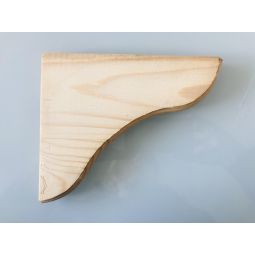 Equerre bois 165x195mm