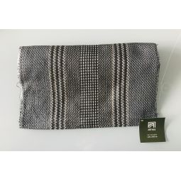 Set de table tissu gris 