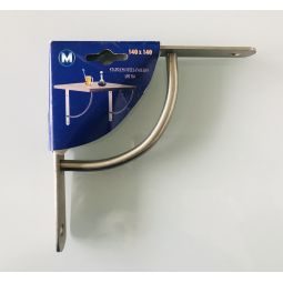 Equerres inox grise 140x140