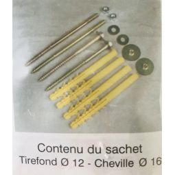 Kit spécial pour fixations lourdes - Diam 16x200mm