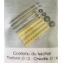 Kit spécial pour fixations lourdes - Diam 16x200mm