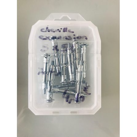 10 chevilles à expansion 5x52mm