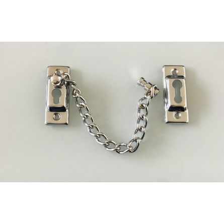 Chaine de porte argentée