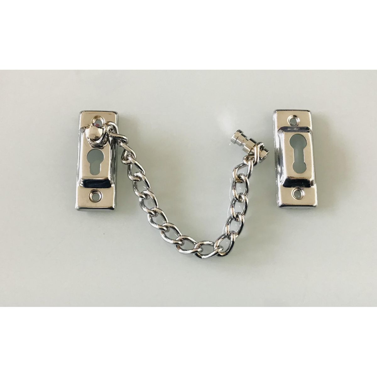 Chaine de porte argentée