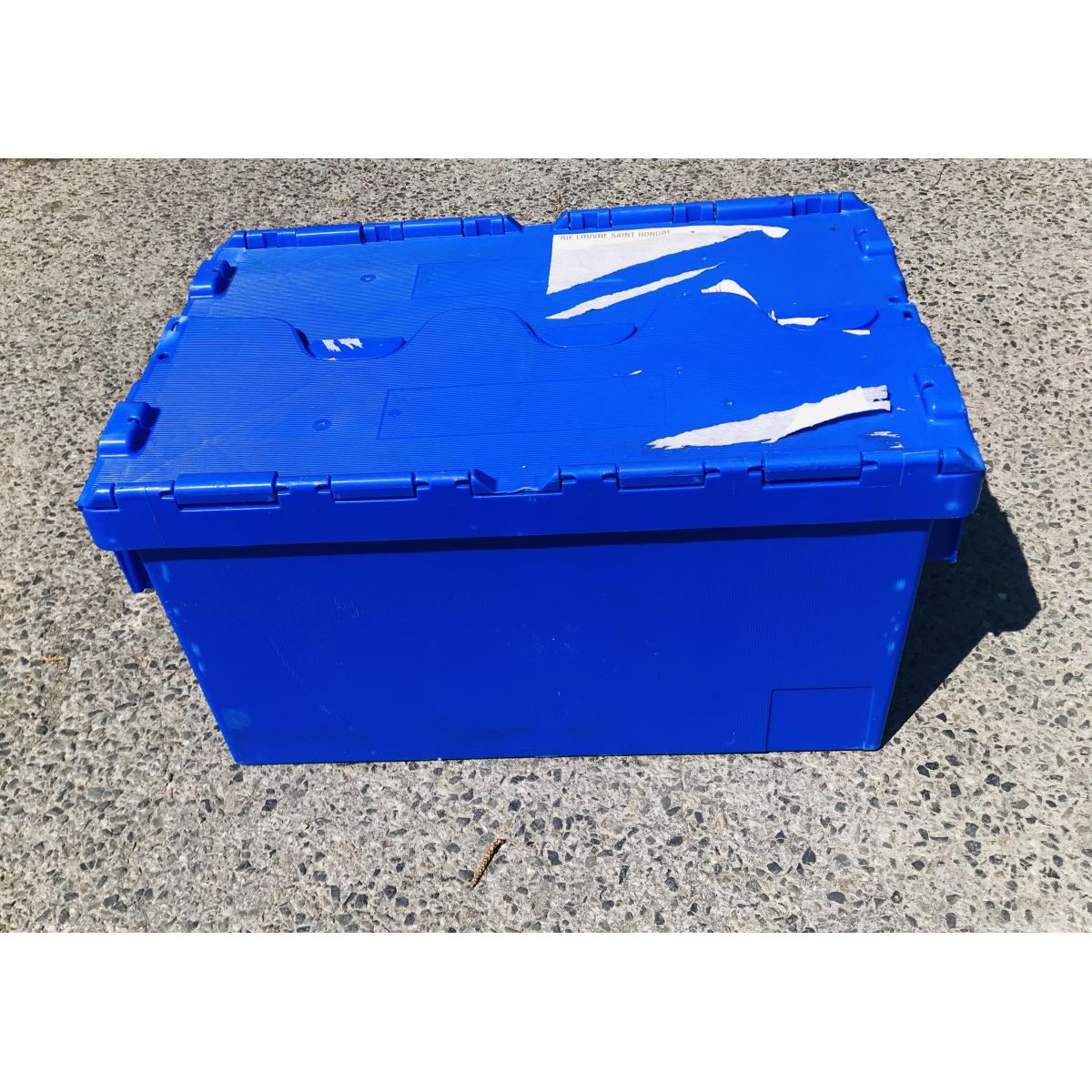 Bac plastique refermable 