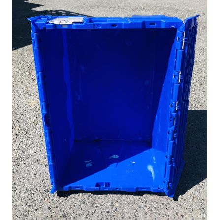 Bacs plastique de transport - modèle AMBD3217 de couleur bleue