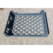 Caisse plastiques grises