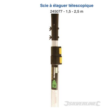 Scie à élaguer téléscopique