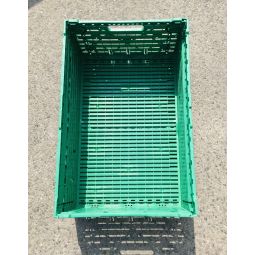 Caisse plastique refermable