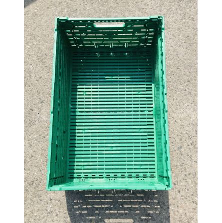 Caisse plastique refermable