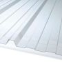 Tôle de toiture polyester fibrée transparente 3m