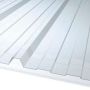 Tôle de toiture polyester fibrée transparente 3m