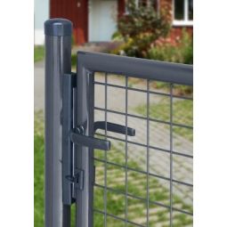 Portillon Jardin Grillagé gris H1m70