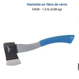 Hachette manche fibre de verre