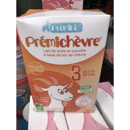 Lot de 5 laits premichèvre + 6 laits capréa croissance 