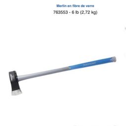 Merlin en fibre de verre