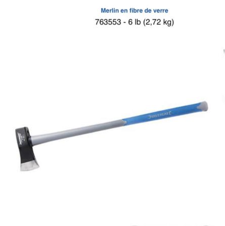 Merlin en fibre de verre