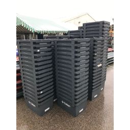 100 CAISSES PVC Emboitables - Empilables