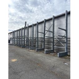 CANTILEVER GALVANISE - L24m x H6m