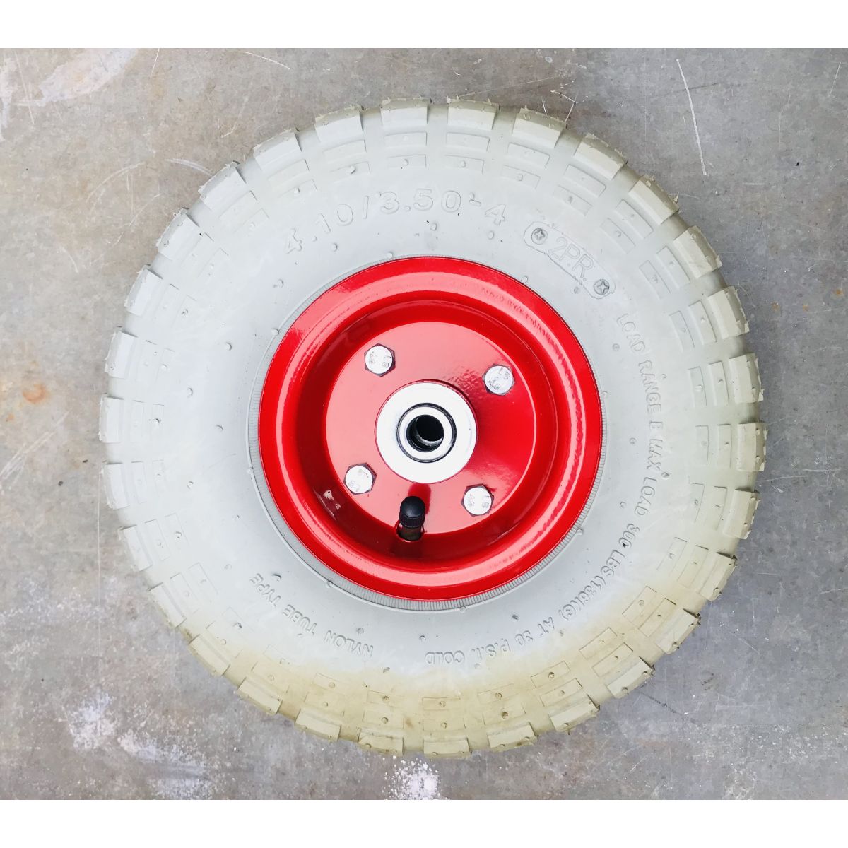  ROUE DE DIABLE 4.10 / 3.50-4 - avec chambre à air