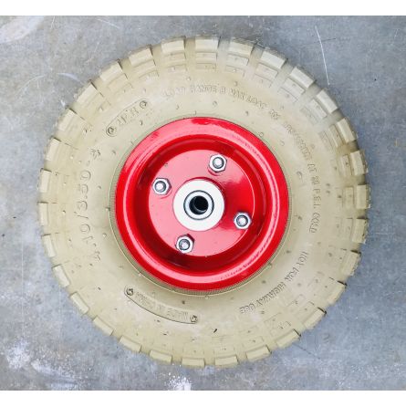  ROUE DE DIABLE 4.10 / 3.50-4 - avec chambre à air