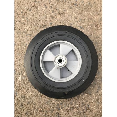 ROUE DE DIABLE (ou autres) PLEINE - Diam 25cm - largeur roue 5cm - Entraxe 14mm