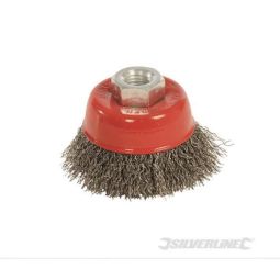 Brosse acier ondulé 100mm