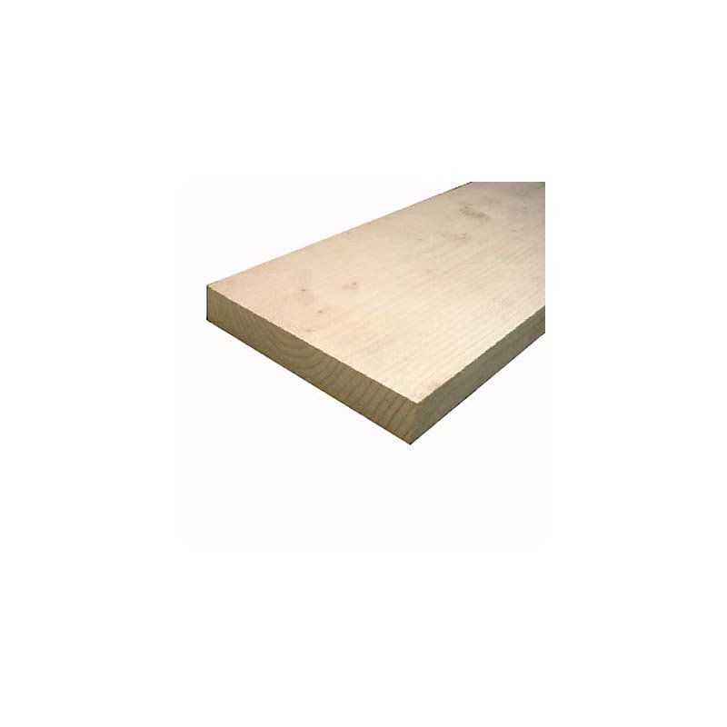 Planche de coffrage en bois épicéa - Longueur 4m