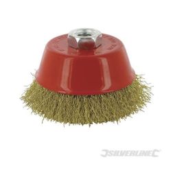 Brosse laiton ondulé 100mm