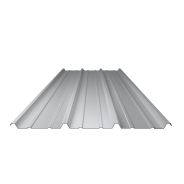 Tôle de toiture acier galvanisé - Ral 7011 (gris fer) - Longueur 4m