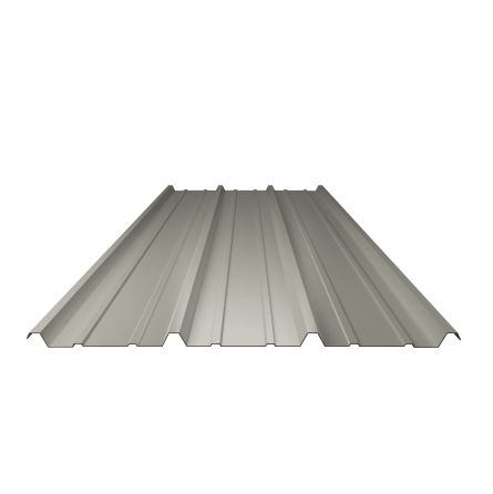 Tôle de toiture acier galvanisé - Ral 7032 (gris silex) - Longueur 5m