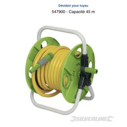 Dévidoir pour tuyau 45m