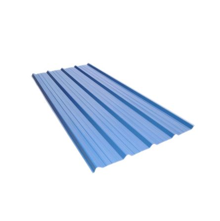Tôle de toiture acier galvanisé - Ral 5010 (bleu gentiane) - Longueur 5m
