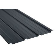 Tôle de toiture acier galvanisé - Ral 7012 (gris basalte) - Longueur 5m