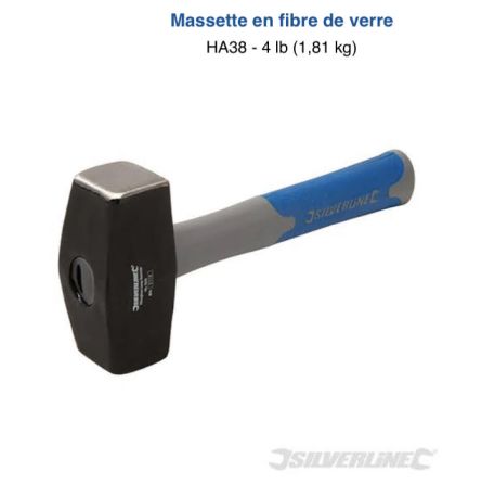 Massette en fibre de verre 4lb