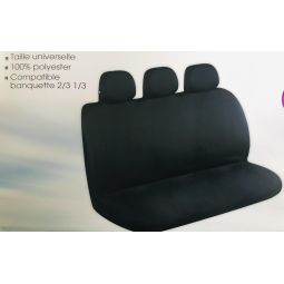 Housse banquette arrière 2/3 - 1/3