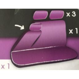 Housse banquette arrière 2/3 - 1/3