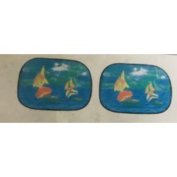 Pare soleil avec motifs 36x44cm