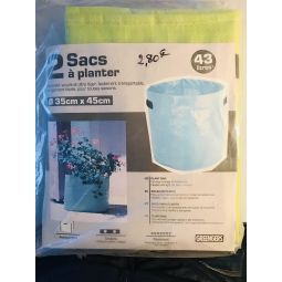 2 sacs à planter 43L