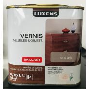 Vernis brillant gris gris 0.75L