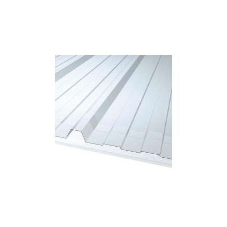 Tôle de toiture polyester fibrée transparente - Longueur 4m