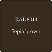 Peinture acrylique Pro Brun sépia mat 400ml