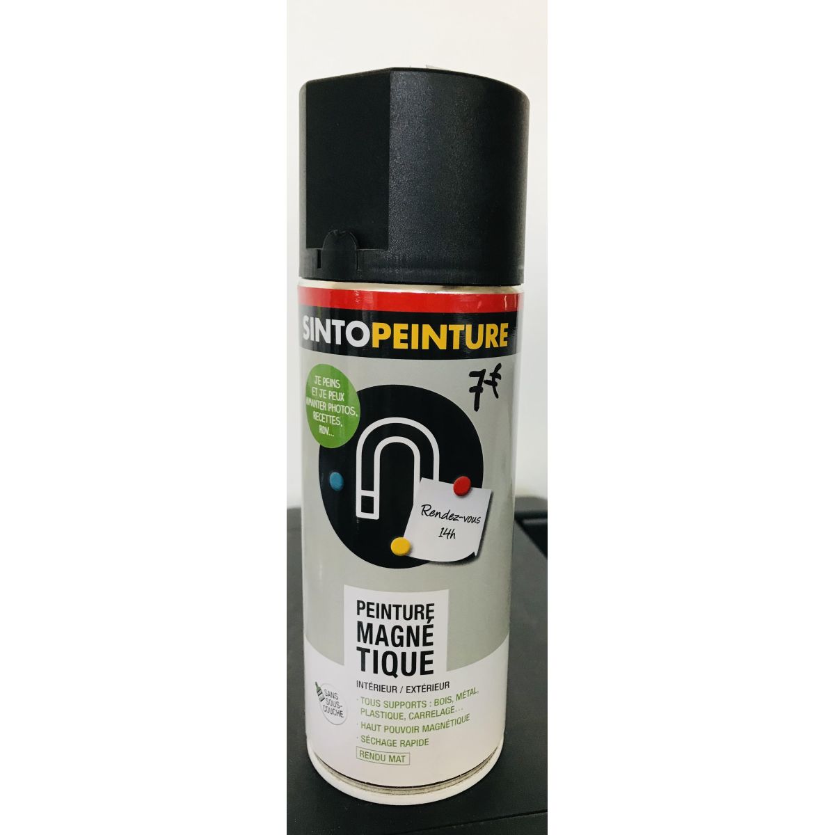 Peinture Magnétique Noire 400ml