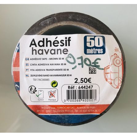 Adhésif Marron 50m