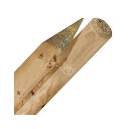 Piquet bois épointé en pin - Hauteur 2.50m